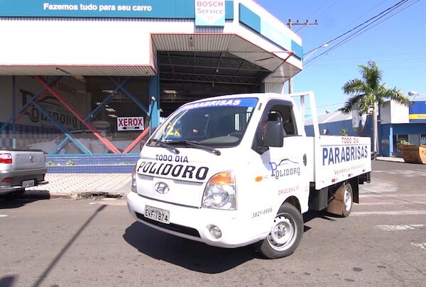 Entrega e Instalação externa de Parabrisa